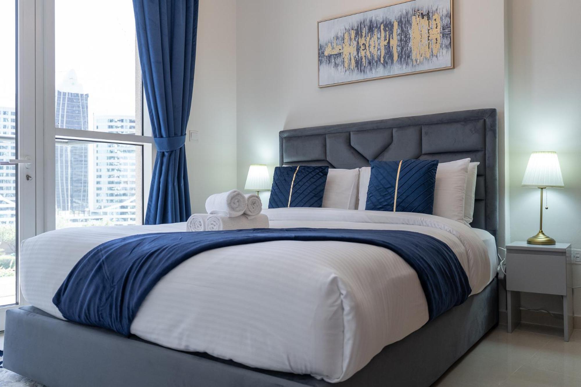 Dunya Tower Luxury And 2 Min Walk To Dubai Mall And Burj Khalifa In Heart Of Downtown Luaran gambar